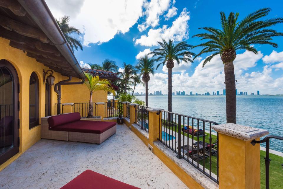  The master bedroom has an outdoor terrace to relax on