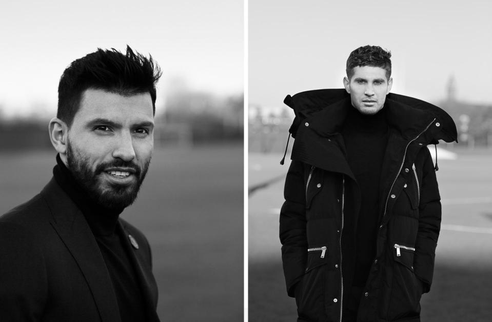  Style kings Sergio Aguero and John Stones play for the most stylish team in the world thanks to Dsquared2