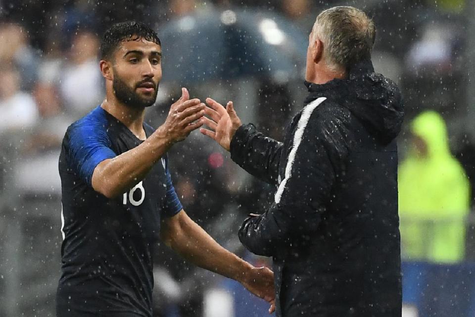  Fekir is in Didier Deschamps' 23-man France squad