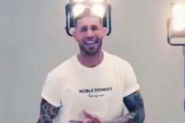  Ramos released a sneak preview on Instagram and admitted the full version is out on Friday