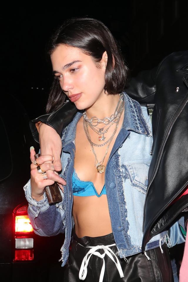  Dua split with Isaac in February 2017 after two years of dating