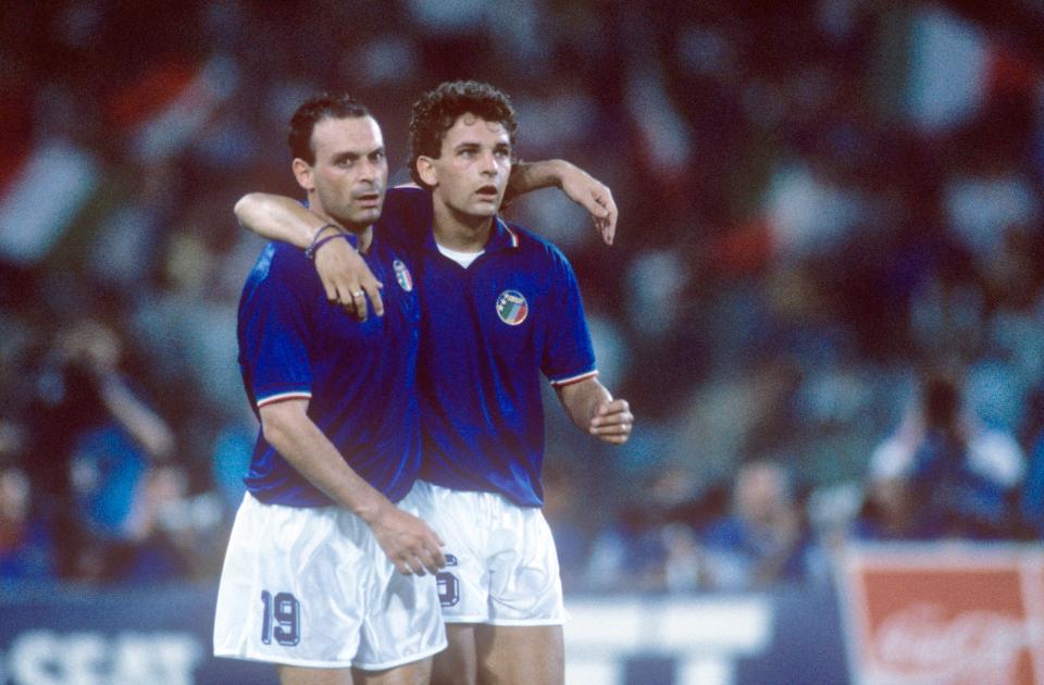  Roberto Baggio unselfishly let Salvatore Schillaci take a penalty to win the Golden Boot award