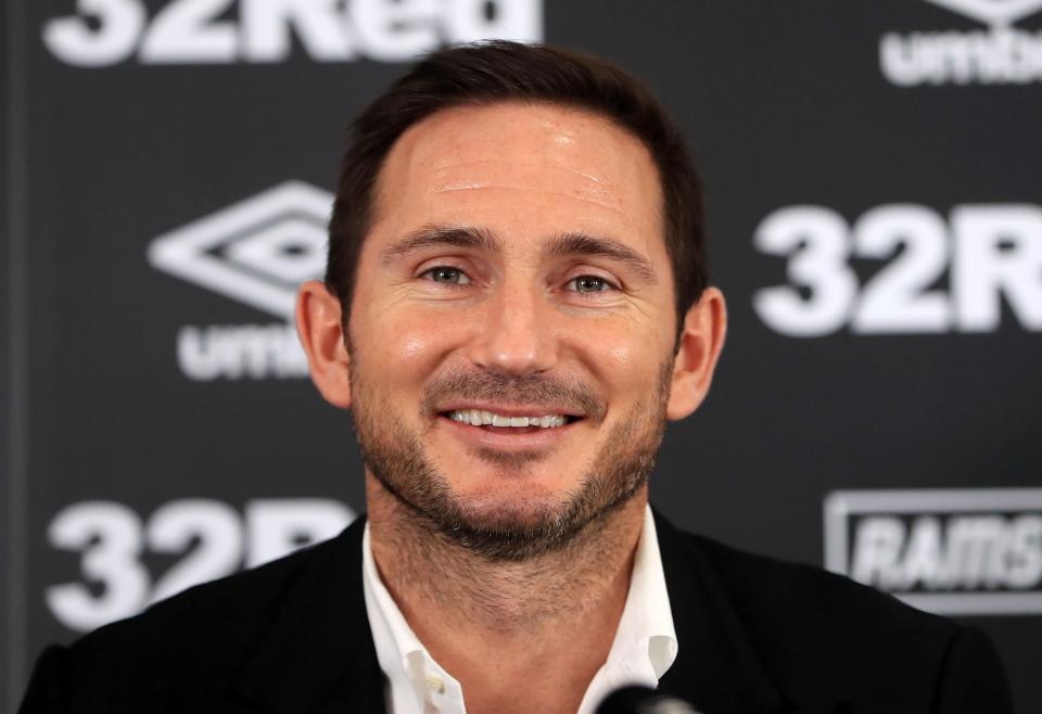  Frank Lampard penned a three-year deal with the Rams on Thursday