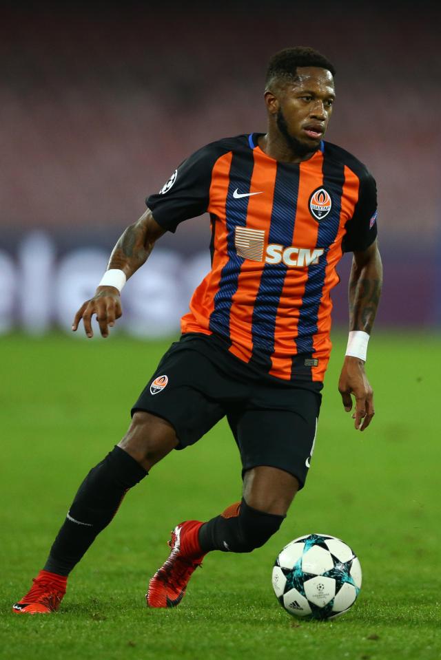  Manchester United will pay Shakhtar Donetsk £52m, including add-ons for Fred