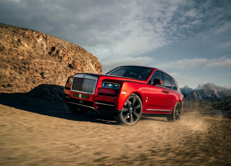  The first ever Rolls-Royce SUV has been revealed