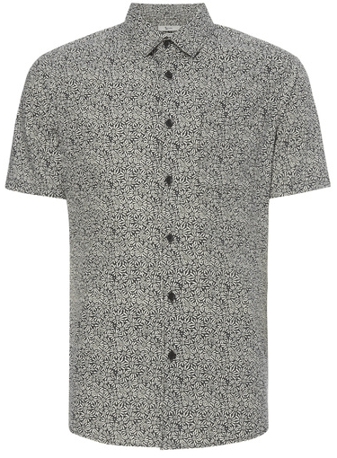  This black and white printed shirt is now available for £12