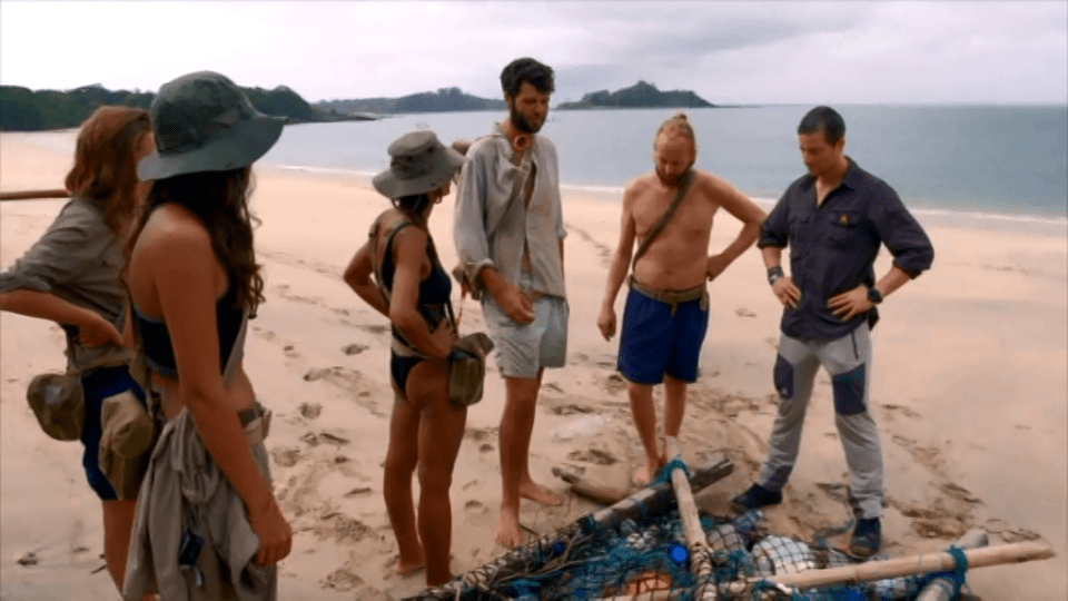  They ran into trouble when their original raft broke apart and they had to build another one