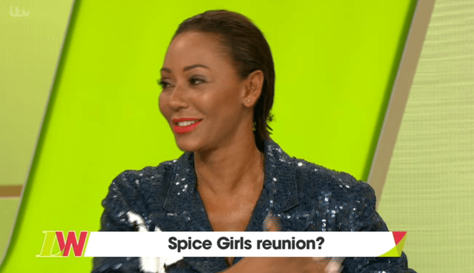  Mel B said she would be making new music with the Spice Girls after reuniting on today's Loose Women