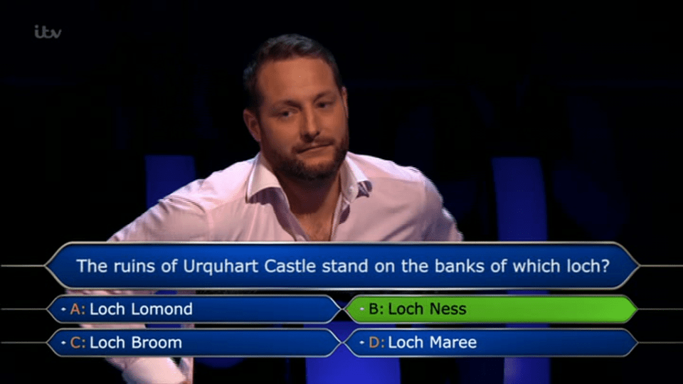  Gareth knew the answer to one question - because he had lost his leg in the location