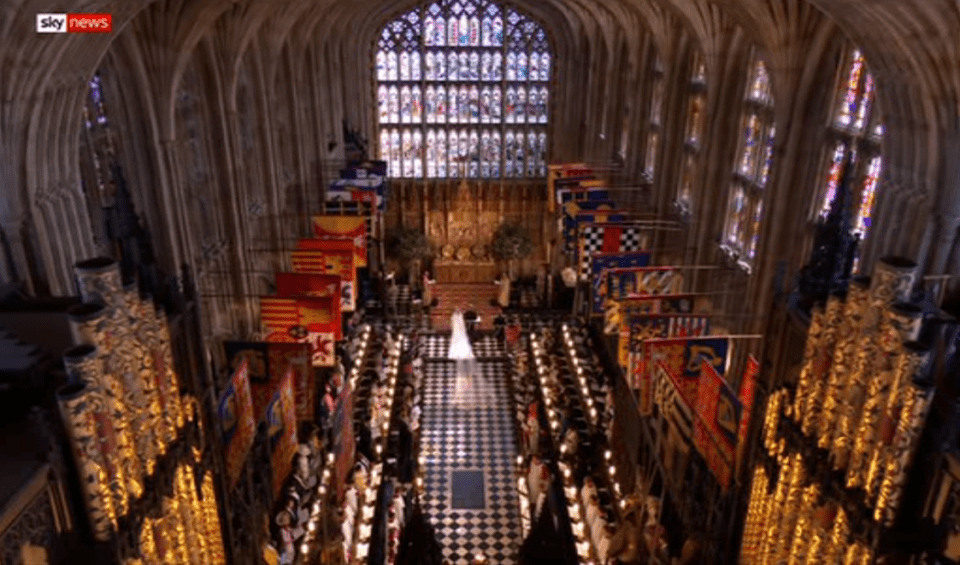  The seating plan for the Quire at St. George's Chapel sheds a revealing light on Harry and Meghan's different backgrounds