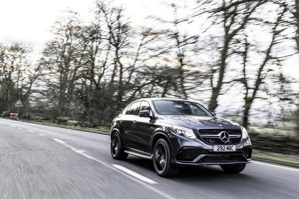  Luxury Mercedes-Benz GLE Coupes also struggle to squeeze into tight spaces