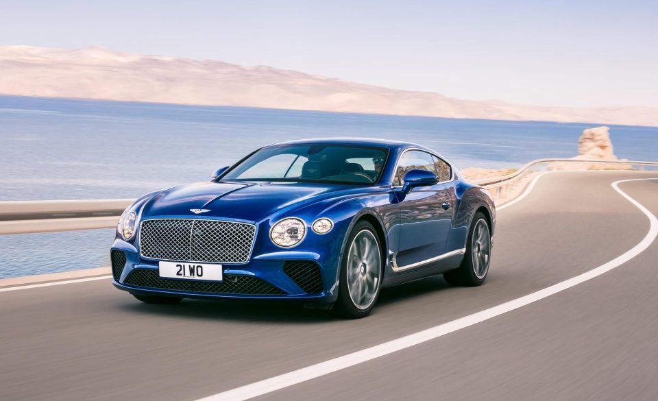  Bentley's Continental GT is among the top models sought after by football stars