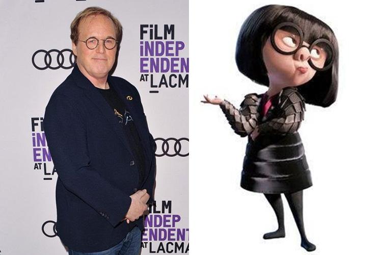 Director Brad Bird is both the creator and voice of the supremely-sassy Edna Mode