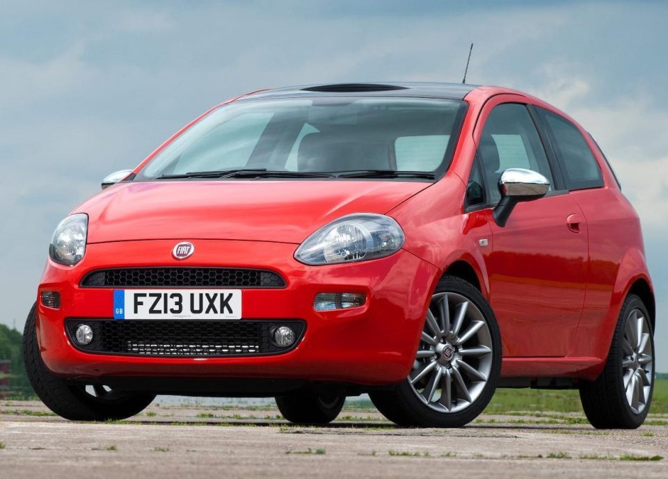  The Fiat Punto is cheap and, hopefully, cheerful