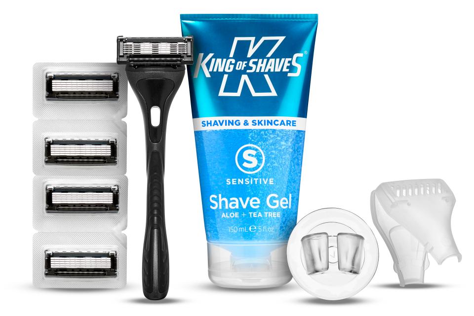  This King of Shaves razor kit could be yours for half the price!