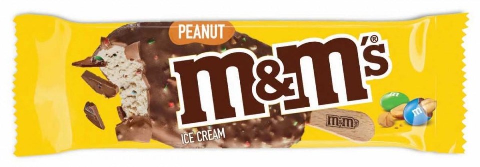 New chocolate ice cream is the first by M&M’s and will retail at £1.76 each