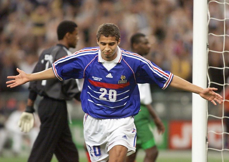  David Trezeguet became France's youngest ever scorer at a major tournament when he scored against Saudi Arabia in the 1998 World Cup