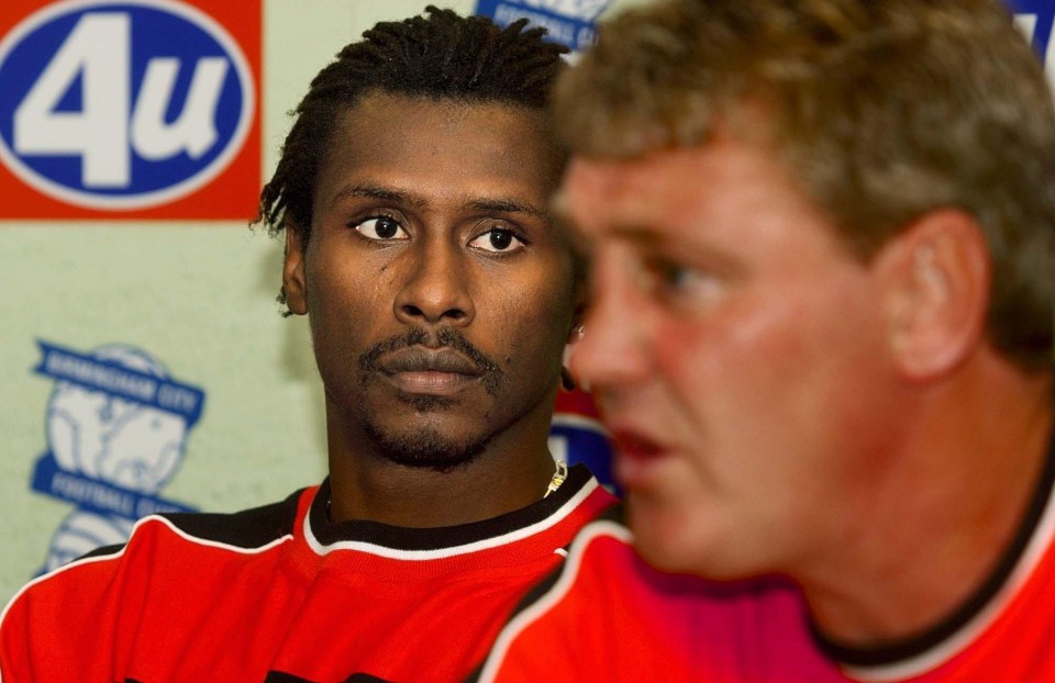 In the end Birmingham manager Steve Bruce decided to place Cisse on the transfer list