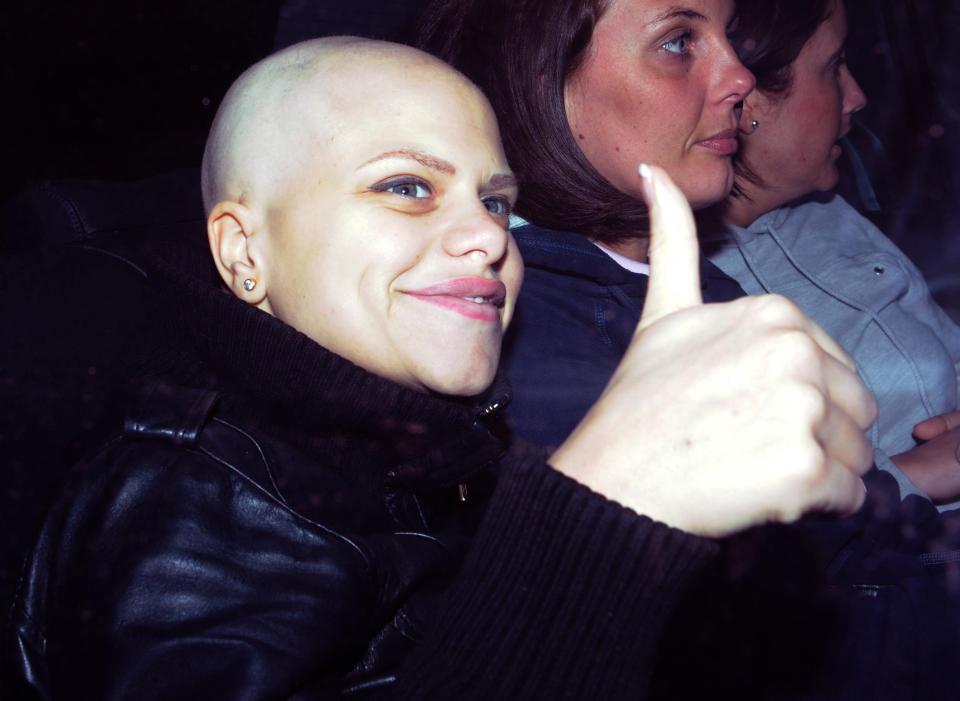  Jade Goody was diagnosed with cervical cancer in August 2008 while in the Indian version of Big Brother