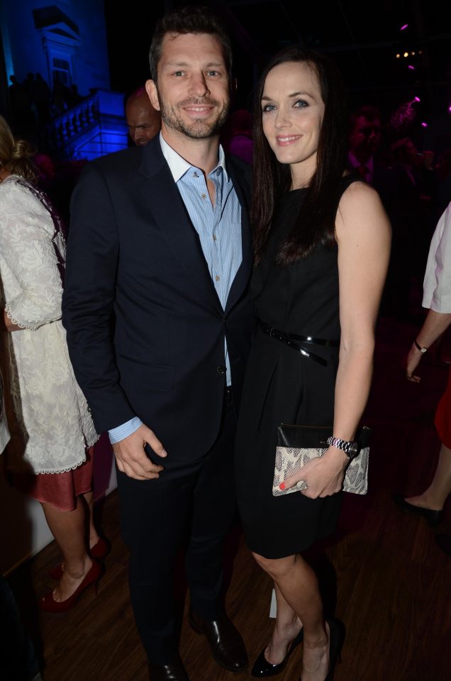  Victoria with her former husband Scott Gardner