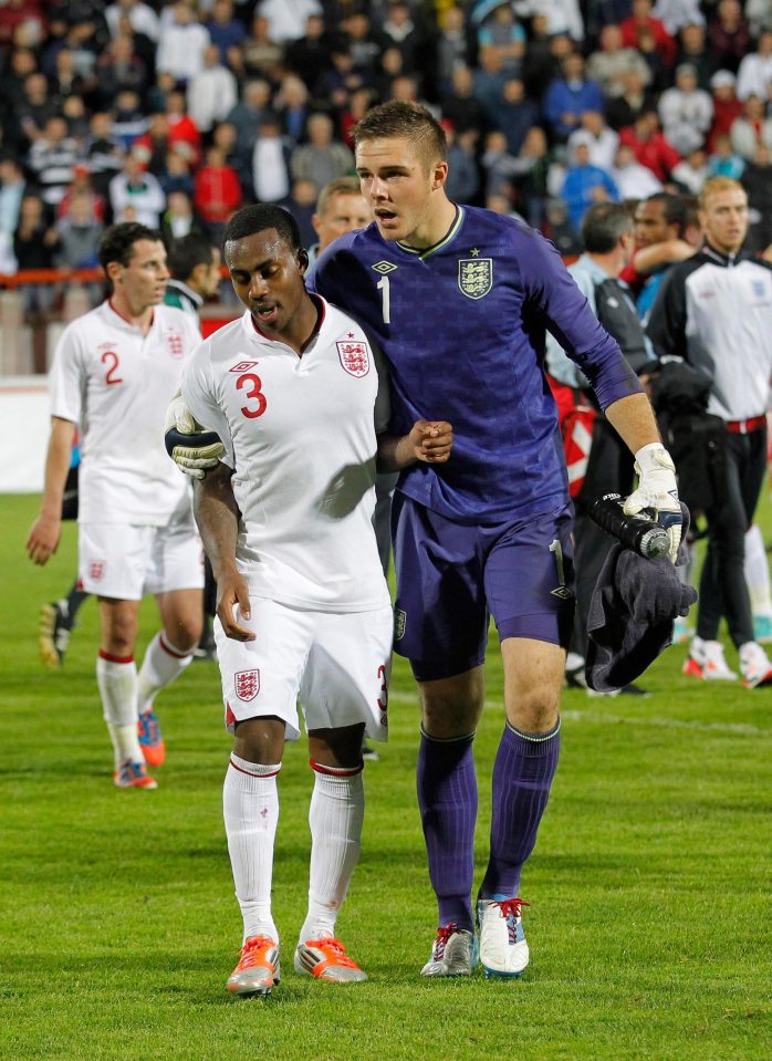  Rose was sent off for his reaction to having stones thrown at him and being subjected to monkey chants in Serbia in 2012