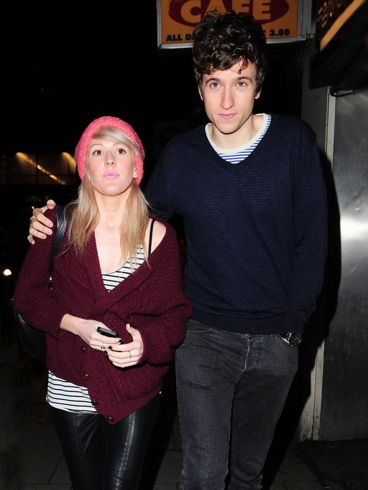  Greg pictured with his ex, singer Ellie Goulding in 2011