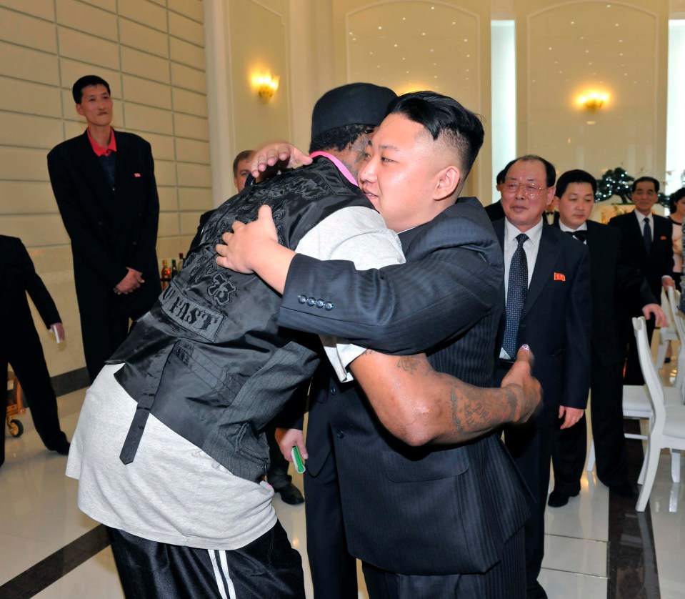 Rodman has close friendship with Kim whom he describes as a 'good kid'