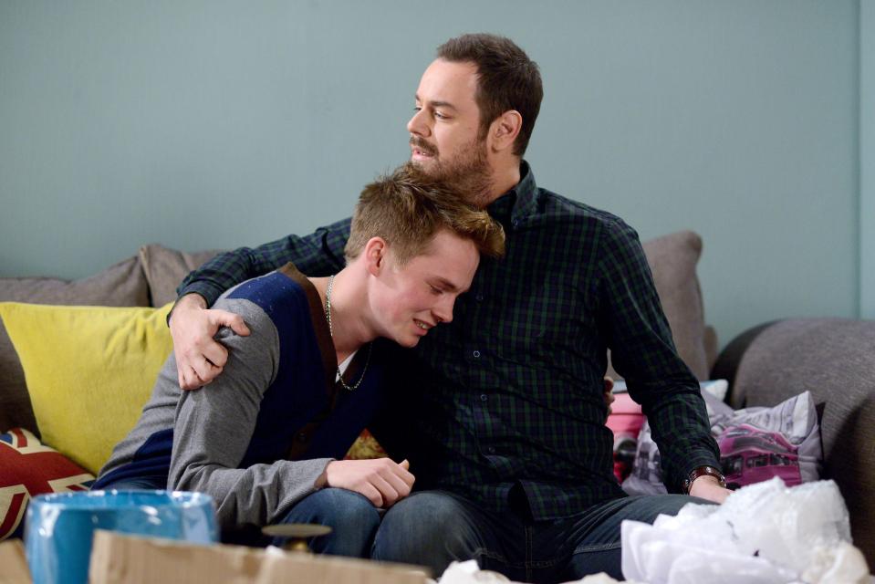  Sam played Danny Dyer's on-screen son Johnny in EastEnders