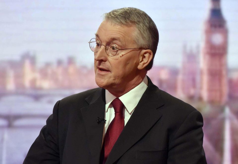  Labour's pro-EU Hilary Benn is chairman of the Brexit Committee