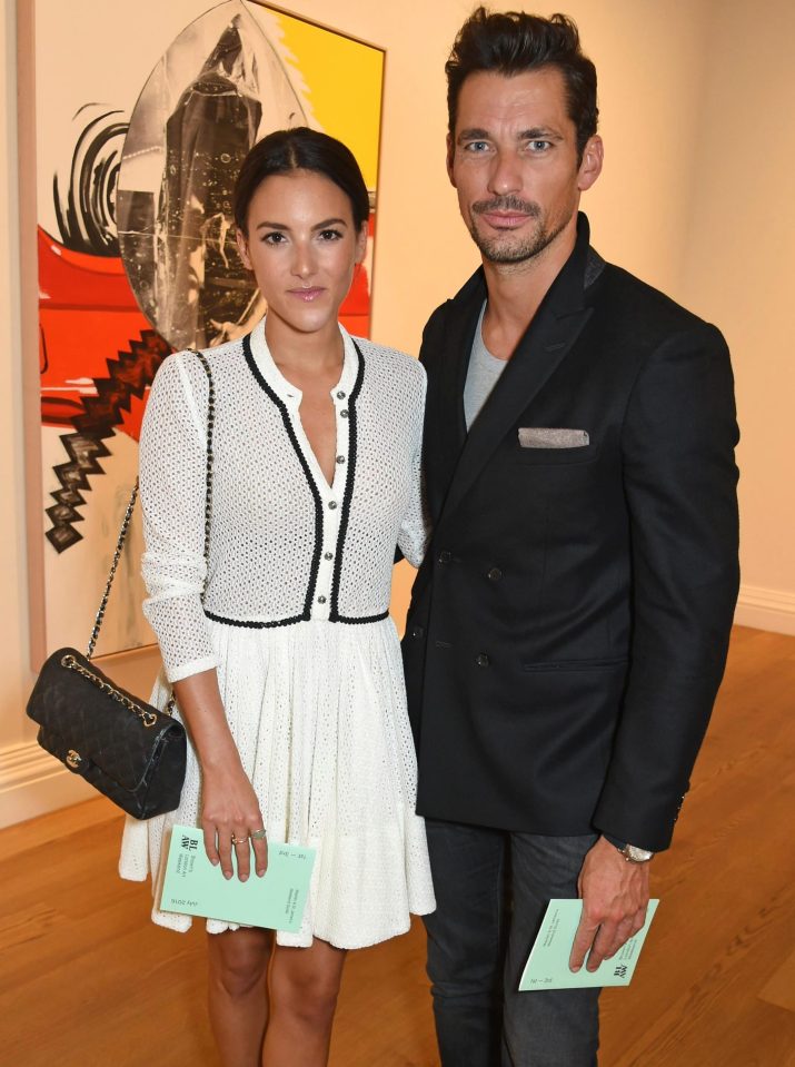  David Gandy is reportedly expecting his first child with girlfriend Stephanie Mendoros