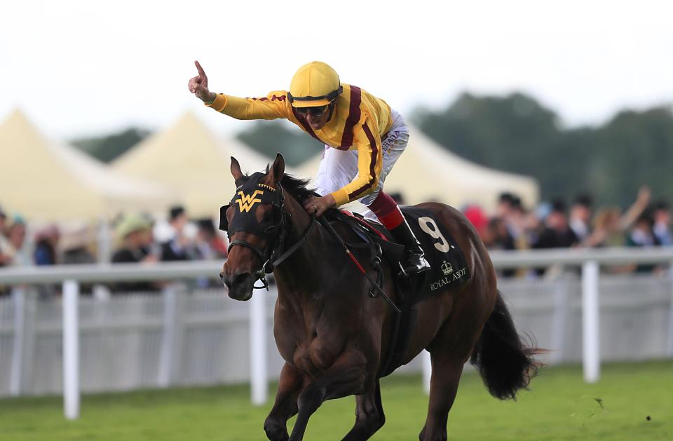  Lady Aurelia won the Queen Mary by seven lengths in 2016