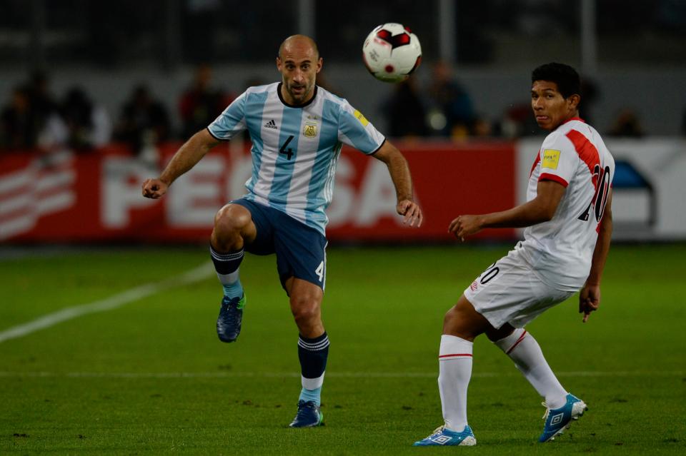  Pablo Zabaleta failed to make the 23-man squad for Argentina this summer