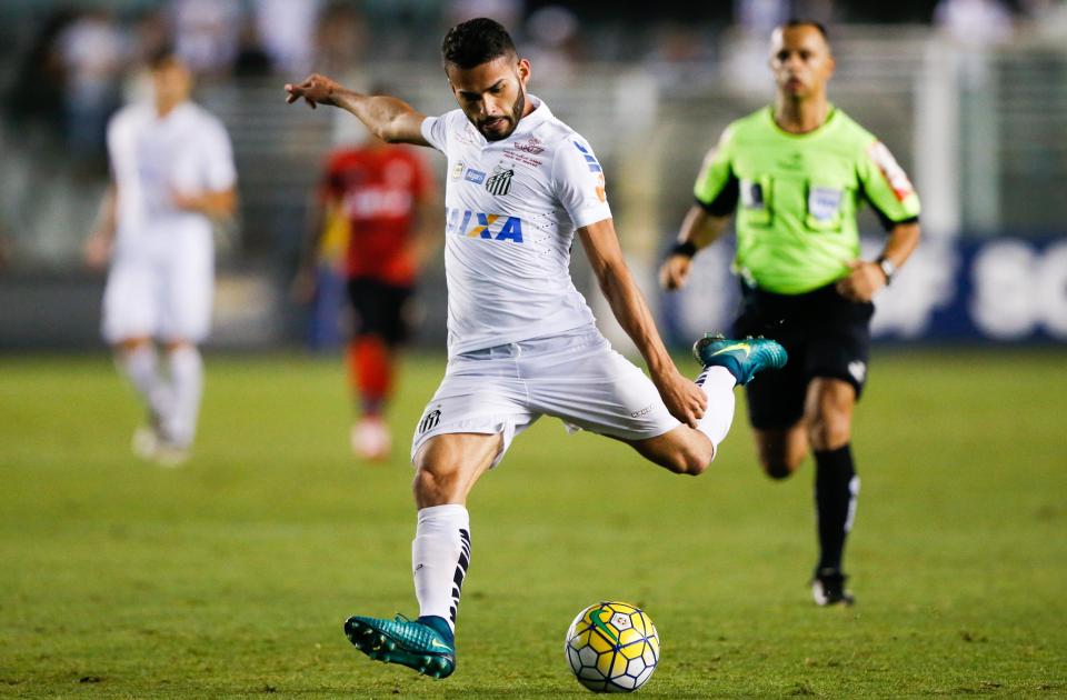  The 21-year-old began his career with Santos, making 122 appearances between 2014 and 2017