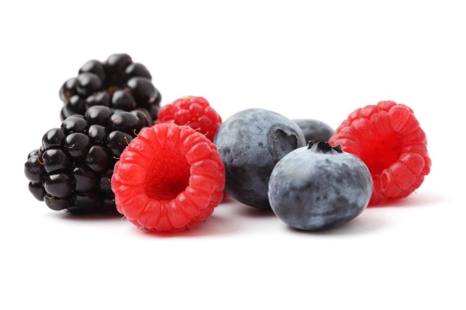  Berries are in season at the moment so you'll have plenty to choose from at your local supermarket or green grocers