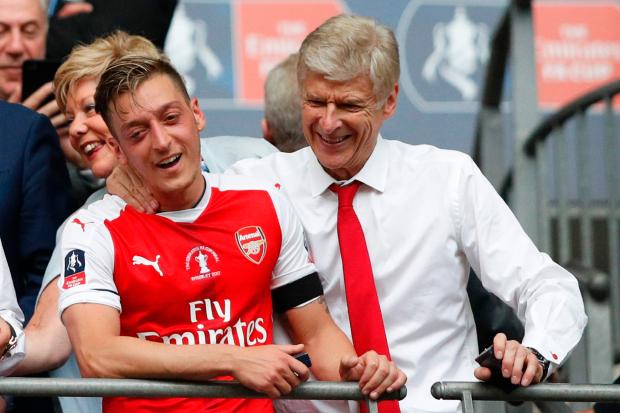 Mesut Ozil drew criticism from fans over his work-rate