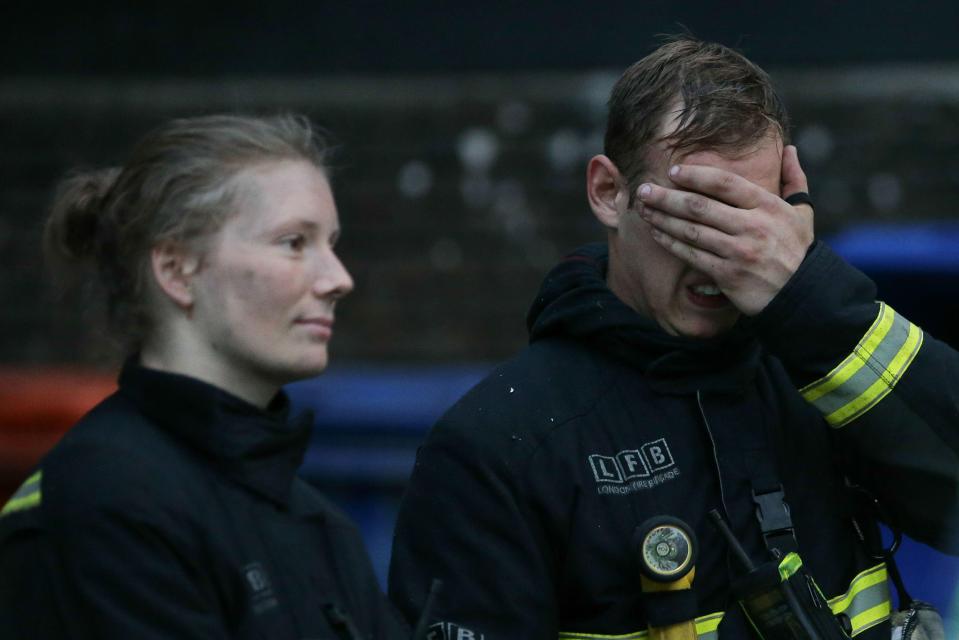  Emotional firefighters take stock after devastating Grenfell Tower fire