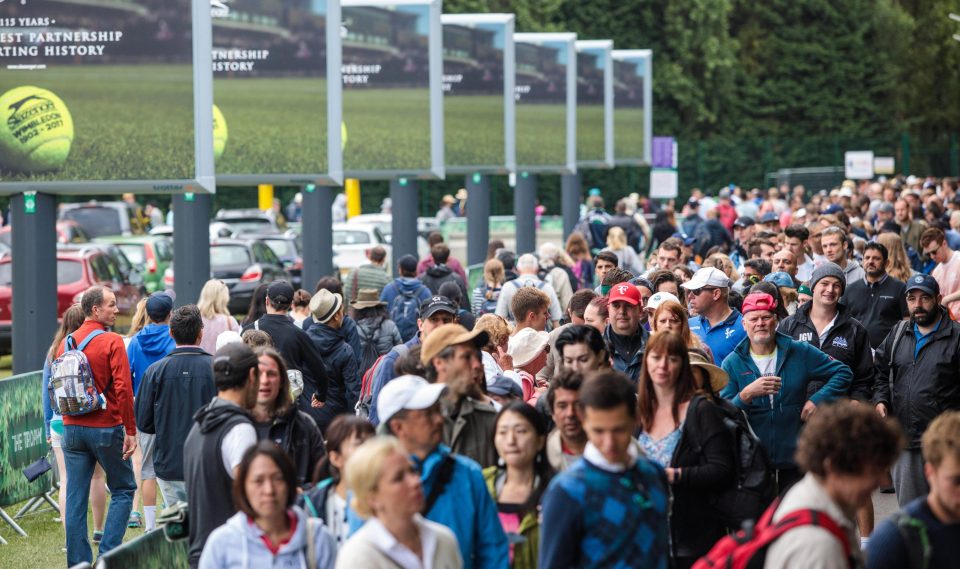  The infamous Wimbledon queue will be operating again