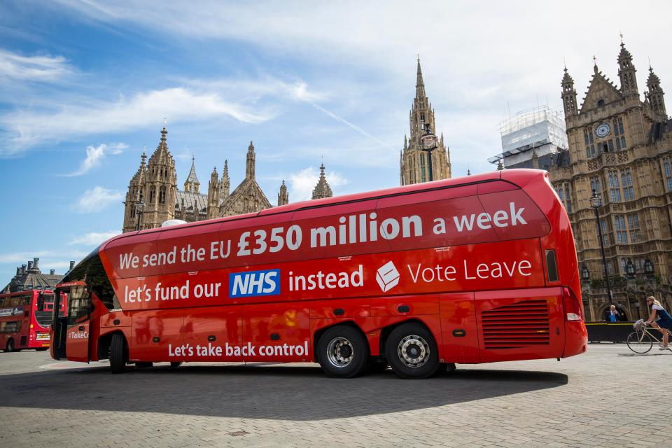  The NHS is to get extra £384million a week — that's more than the figure emblazoned on the Brexit Battle Bus