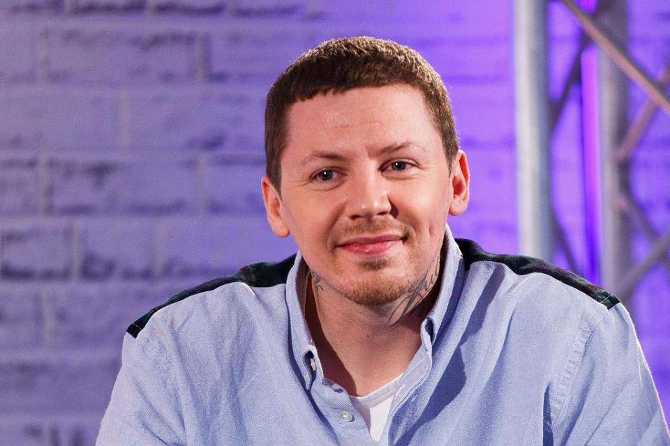  Professor Green and the other celebrities are allowed three personal items from home, excluding mobile phones and game consoles