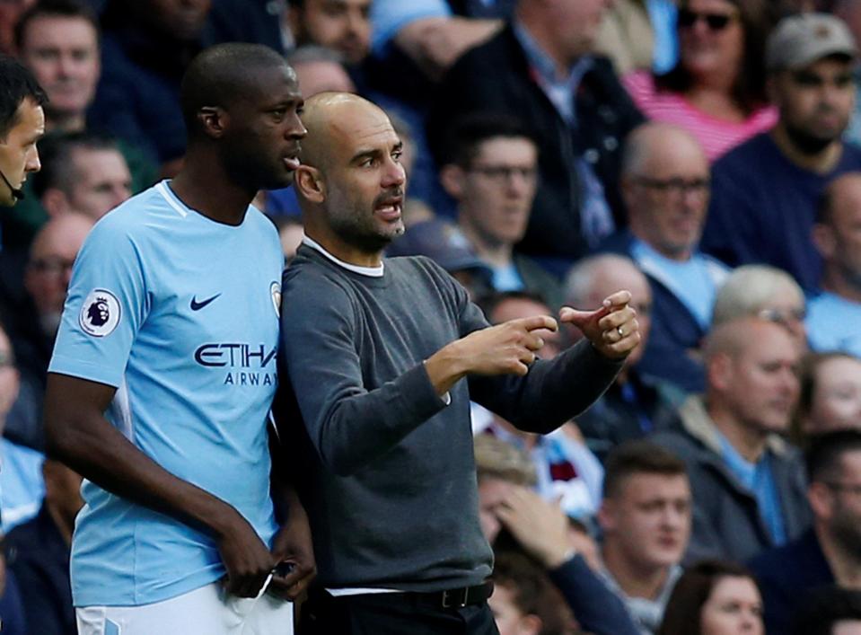  Pep Guardiola has labelled Yaya Toure's claims he 'has a problem with Africans' as 'lies'