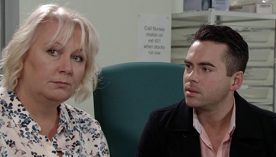  Sue Cleaver has spoken out in defence of her on-screen son Bruno Langley