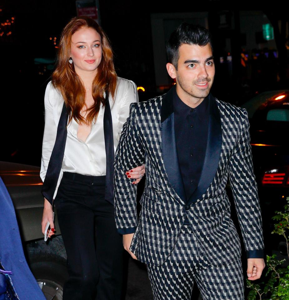  Sophie was joined by boyfriend Joe Jonas at the tattoo studio