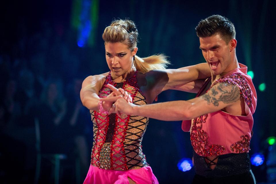  Gemma was paired with Aljaž Skorjanec in the 2017 competition