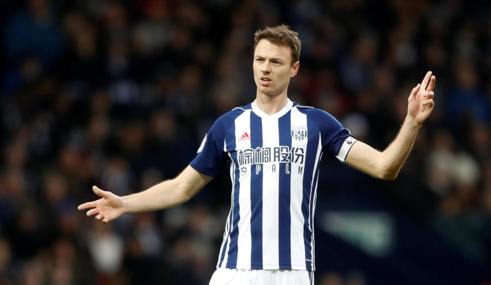  West Brom defender Jonny Evans is believed to be closing in on a move to join Leicester