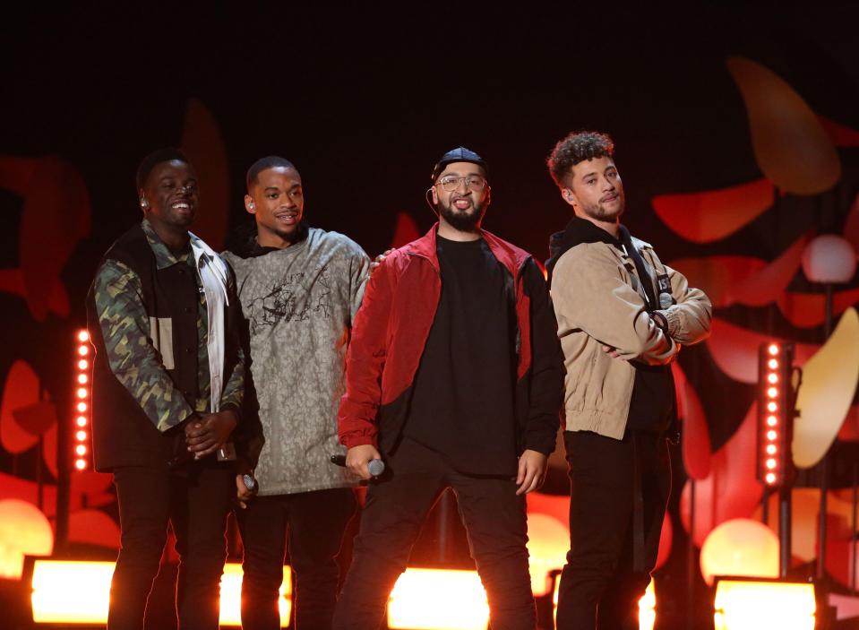  Myles and his bandmates won the fourteenth series of the X Factor