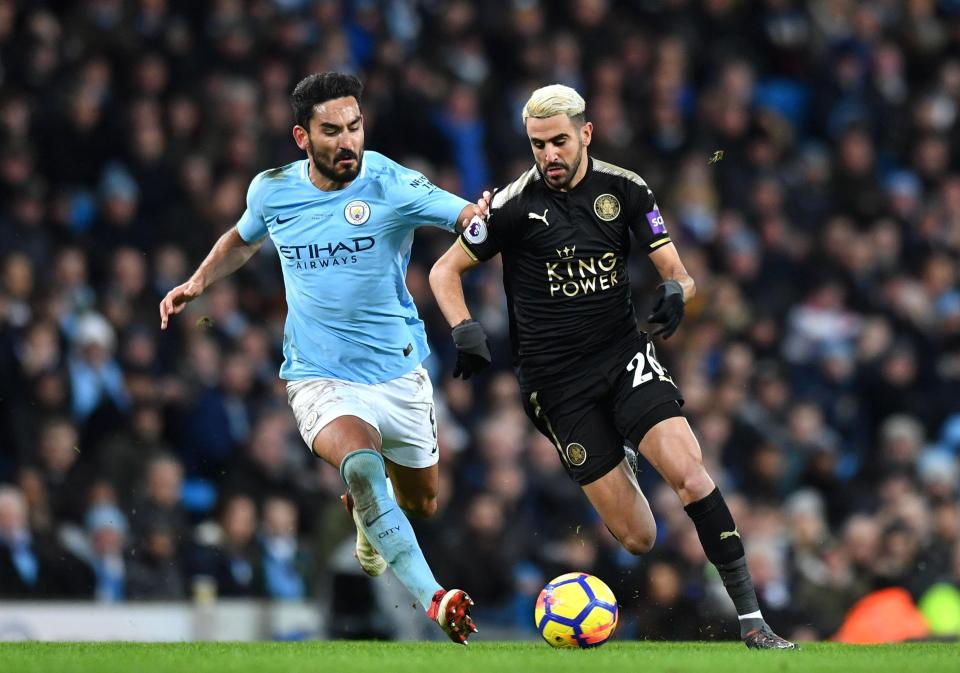 Riyad Mahrez has long been linked with Premier League champions Manchester City