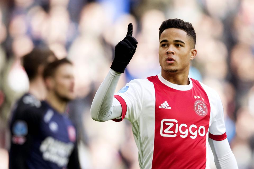  Justin Kluivert's move from Ajax to Roma is reportedly a 'done deal'