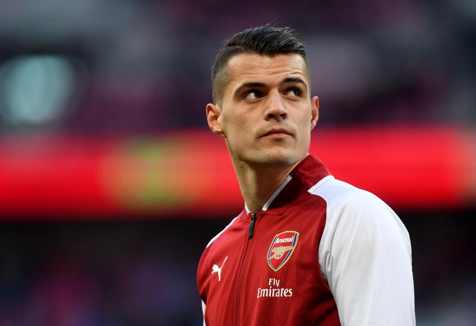  Granit Xhaka will be around Arsenal for the forseeable future after agreeing a new deal with the North London club