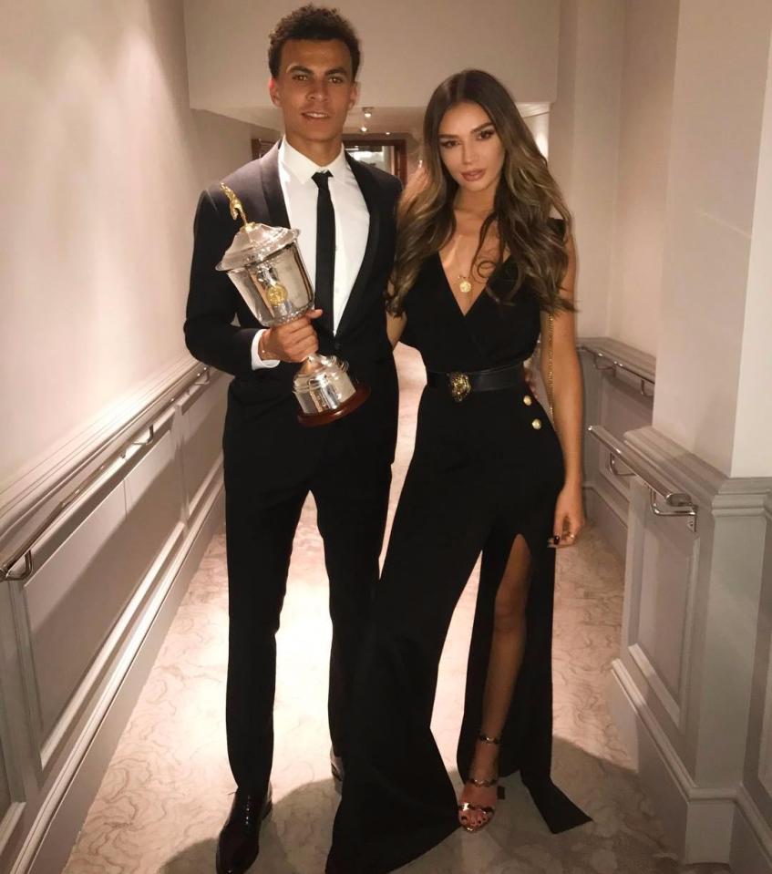  Dele Alli and Mae have been together for around two years