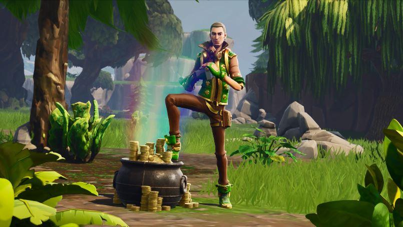  Fortnite's cartoon style is drenched in appealing colours which excite kids on a subconscious level